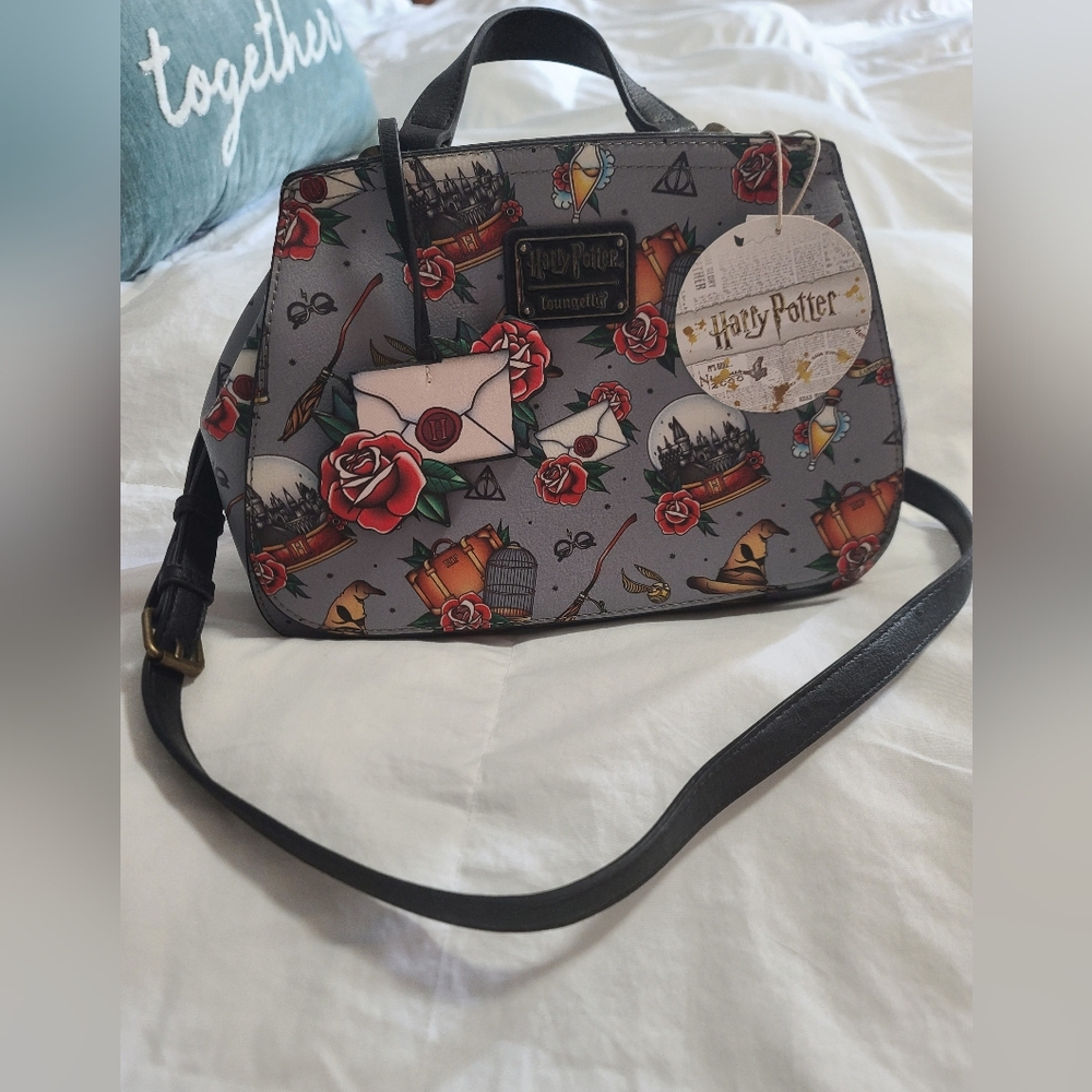 Loungefly Harry Potter Relic tattoo purse